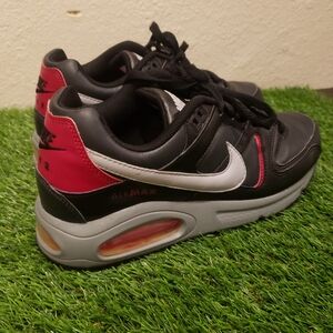 Nike Air Max Black and Red Sneakers